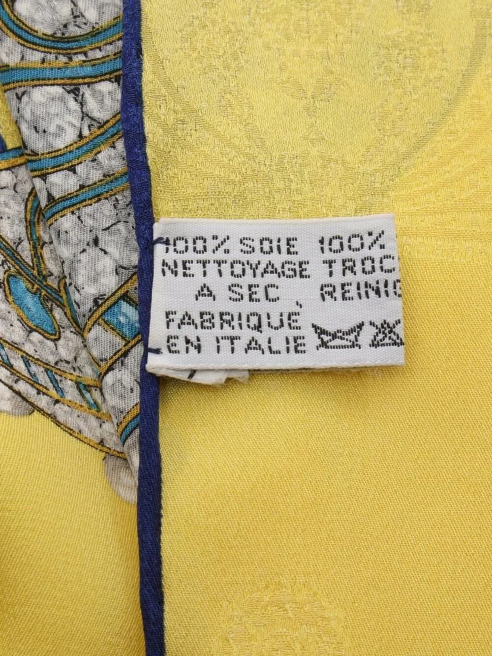 Cartier Scarf Silk Scarves Yellow